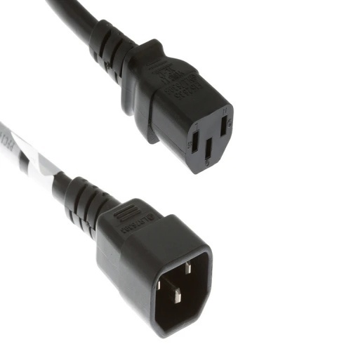 Cable C3500048 Power Cord - 4', 18 AWG, 10 Amp, 250 Volt