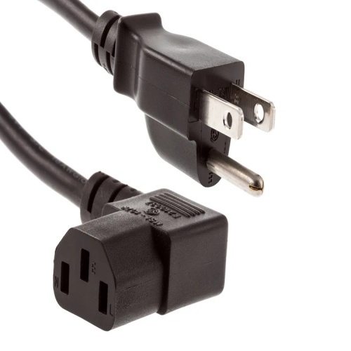 Cable C4910036 Power Cord - 3', 18 AWG, 10 Amp, 125 Volt