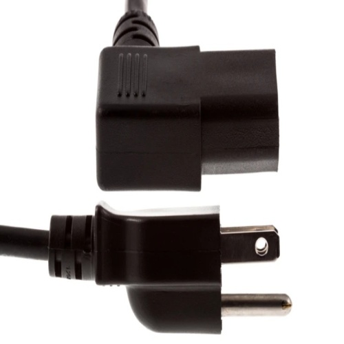 Cable C4910036 Power Cord - 3', 18 AWG, 10 Amp, 125 Volt
