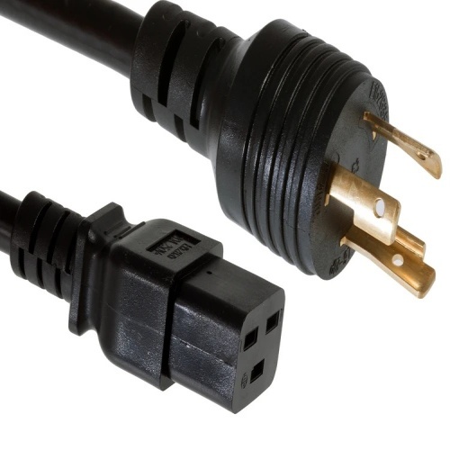 Cable CAB-1900W-US2-15 Power Cord - 15', 12 AWG, 20 Amp, 250 Volt