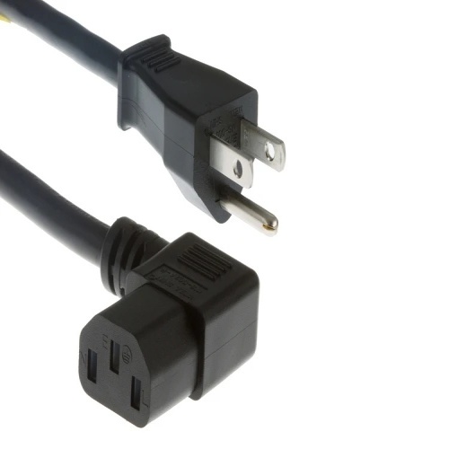 Cable CAB-AC-RA-10 Power Cord - 10', 18 AWG, 10 Amp, 125 Volt