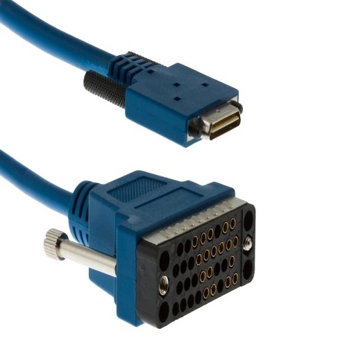 Cable CAB-SS-V35FC DCE Cable - 10', Smart Serial - V.35, Blue