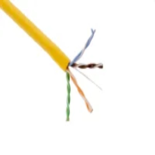 Cable CAT5E1000YL Bulk Ethernet Cable - Cat 5E, 1000', PVC, 24 AWG, 350 Mhz, Yellow