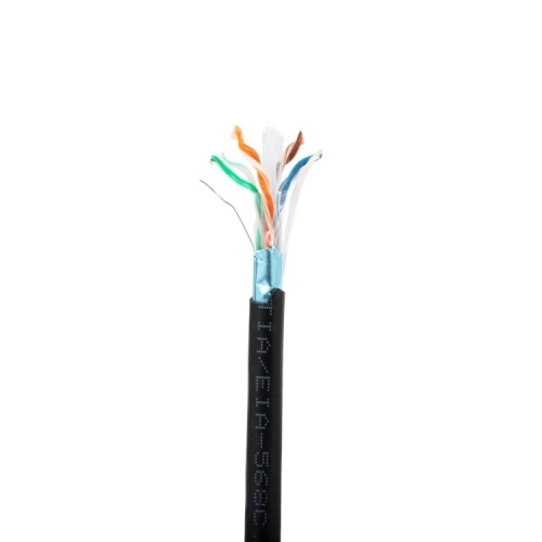 Cable CAT61000BK-SH Bulk Ethernet Cable - Cat 6, 1000', PVC, 23 AWG, 550 Mhz, Black