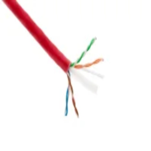 Cable CAT61000RE-PL Bulk Ethernet Cable - Cat 6, 1000', Plenum, 23 AWG, 550 Mhz, Red