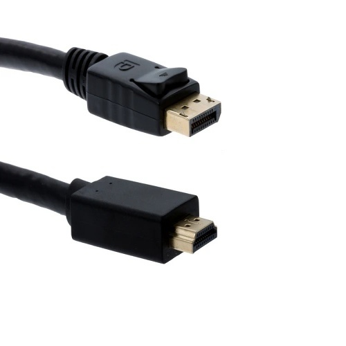 Cable CB-DPM-HDMIM-15 DisplayPort to HDMI Cable - 15', DisplayPort Male - HDMI Male, Black