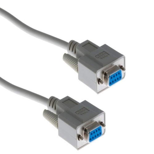 Cable CB-NM9FF-25 DB9 Serial Cable - 25', DB9 Female - DB9 Female, Beige