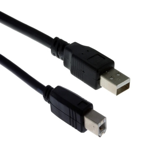 Cable CB-USBABK-15 USB Cable - 15', USB A Male - B Male, Black