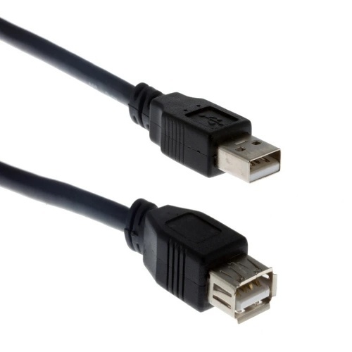 Cable EXTUSBACAB-10 USB Cable - 10', USB A Male - USB A Female, Black
