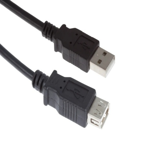 Cable EXTUSBAMAF-06 USB Cable - 6', USB A Male - USB A Female, Black