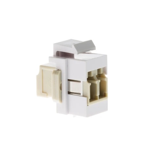 Cable KEY-LC-WH - Keystone Snap In LC Fiber Module, White