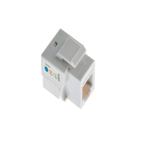 Cable KEY-RJ11-WH - RJ11/RJ12 (Cat 3) Type Keystone Jack, White