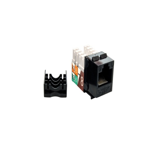 Cable KEY110-5E-BK - Cat 5E RJ45 110 Type Keystone Jack, Black