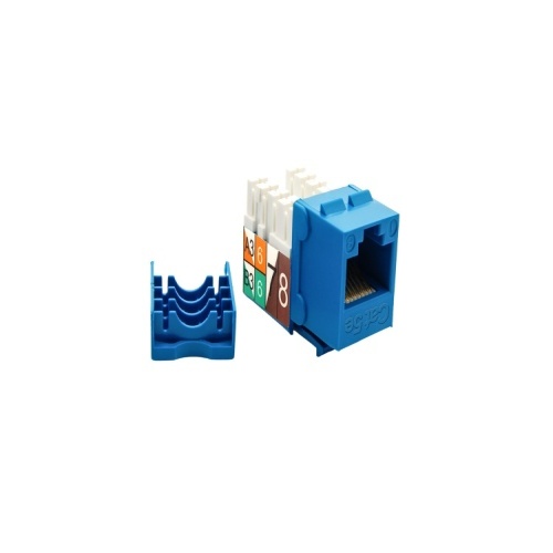 Cable KEY110-5E-BL - Cat5e RJ45 110 Type Keystone Jack, Blue
