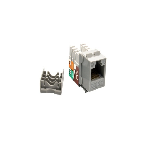 Cable KEY110-5E-GY - Cat5e RJ45 110 Type Keystone Jack, Gray