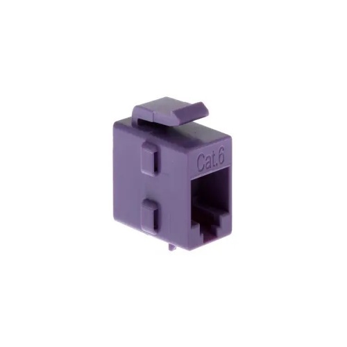 Cable KEYILC-6-PL - Cat 6 RJ45 Inline Coupler Type Keystone Jack, Purple