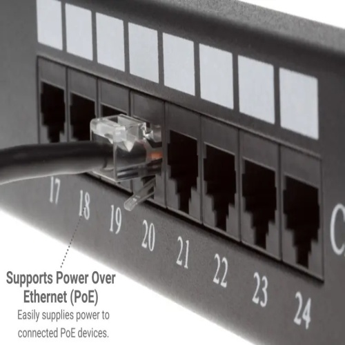 Cable PC5NB-BK-50 Ethernet Patch Cable - Cat 5E, 50', PVC, 24 AWG, 350 Mhz, Black