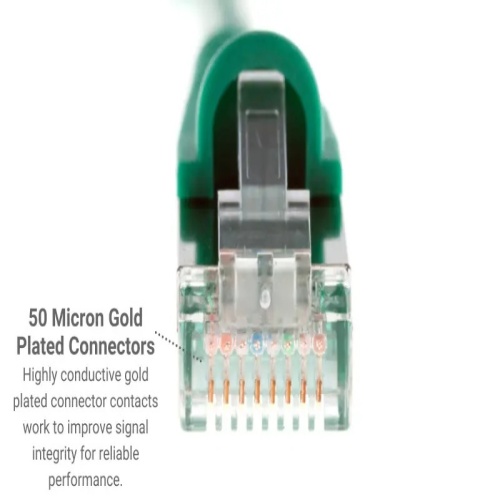Cable PC5S-GR-05 Ethernet Patch Cable - Cat 5E, 5', PVC, 26 AWG, 350 Mhz, Green
