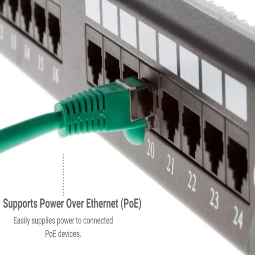 Cable PC5S-GR-05 Ethernet Patch Cable - Cat 5E, 5', PVC, 26 AWG, 350 Mhz, Green