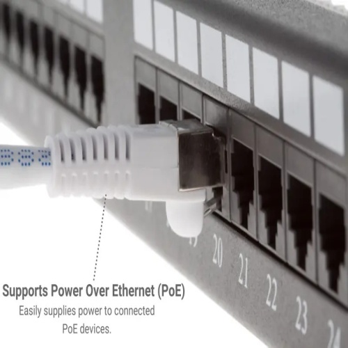Cable PC6S-GY-02 Ethernet Patch Cable - Cat 6, 2', PVC, 26 AWG, 550 Mhz, Gray