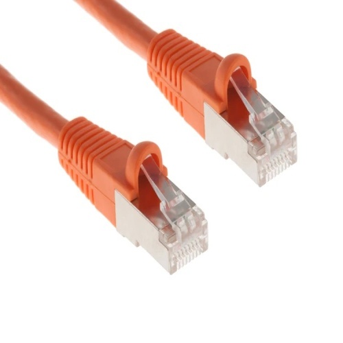 Cable PC6S-OR-02 Ethernet Patch Cable - Cat 6, 2', PVC, 26 AWG, 550 Mhz, Orange