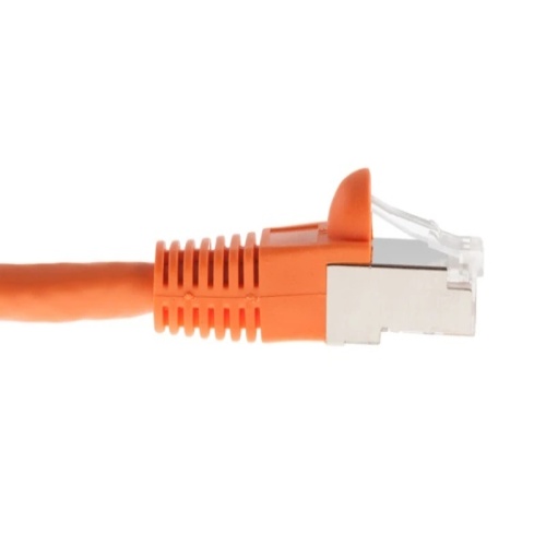 Cable PC6S-OR-02 Ethernet Patch Cable - Cat 6, 2', PVC, 26 AWG, 550 Mhz, Orange