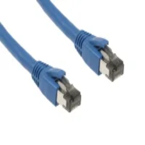 Cable PC8S-BL-0.5-EZ Ethernet Patch Cable - Cat 8, 0.5', PVC, 24 AWG, 2 Ghz, Blue