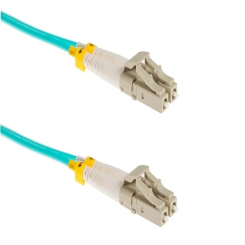 Cable PM3D-LCLC-03 Fiber Optic Patch Cable - 9.8', OM3, LC - LC, LSZH, Multimode, 50 Micron, Aqua