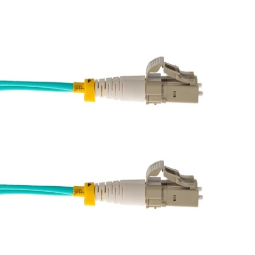 Cable PM3D-LCLC-03 Fiber Optic Patch Cable - 9.8', OM3, LC - LC, LSZH, Multimode, 50 Micron, Aqua