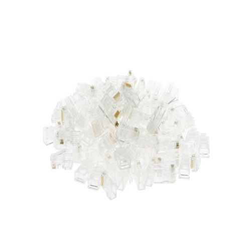 Cable RJ45PLUG-ST-100 - RJ45 Cat 5E Modular Plugs/Connectors For Stranded Wire - Qty 100