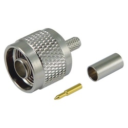 Coax Connector Crimp On Nmale Coax 195
