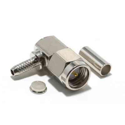 Coax Connector Crimp On SMA90 LMR 240 Equivalent