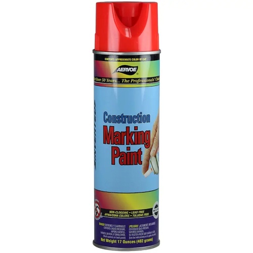 Dottie 246 - Fluorescent Red Construction Marking Paint