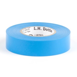 Dottie 360BLU - 3/4'' x 60' Blue Electrical Tape, Polyvinyl Chloride