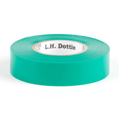 Dottie 360GRN - 3/4'' x 60' Green Electrical Tape, Polyvinyl Chloride