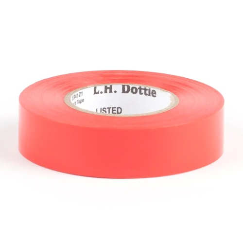 Dottie 360RED - 3/4'' x 60' Red Electrical Tape, Polyvinyl Chloride