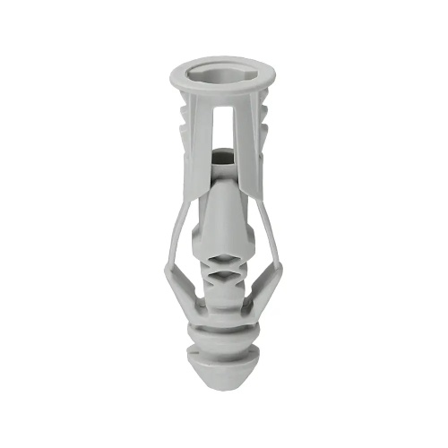Dottie 8 - #8 Grey Triple-Grip Plastic Anchor, Polyethylene