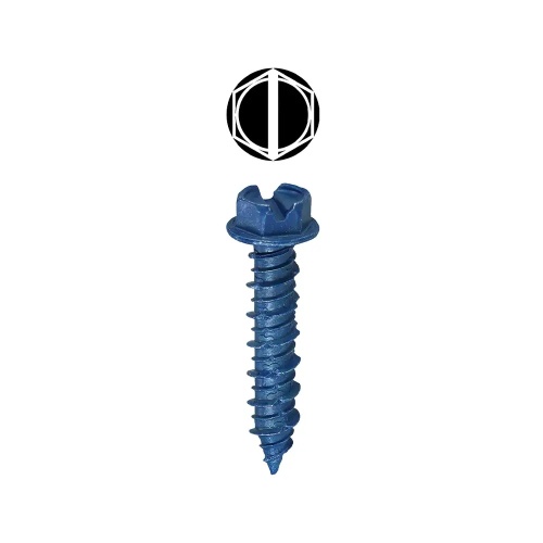 Dottie CK14 - 1/4'' Assorted Concrete Screw Anchor Kit, Carbon Steel