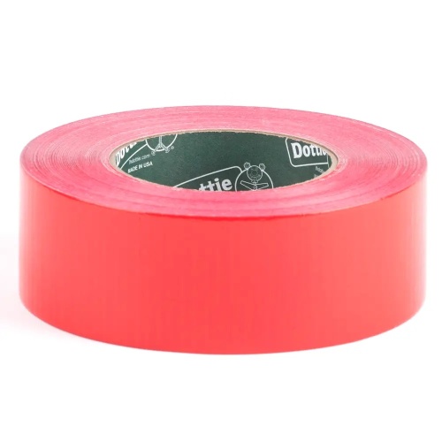 Dottie DT260RED - 2'' x 60 yd Red Industrial Grade Duct Tape, Polyethylene