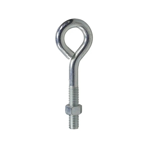 Dottie EB12 - 3/8''-16 x 6'' Eye Bolt w/ Hex Nut, Low Carbon Steel