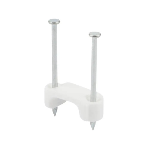 Dottie PLX501 - 1/2'' 2 Conductor Plastic Insulated Cable Staple, Low Carbon Steel
