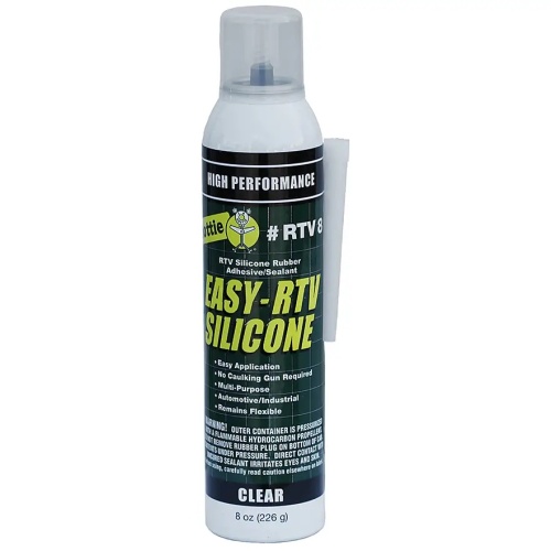 Dottie RTV8 - 8 oz Clear RTV Silicone Sealant, Silicone Rubber