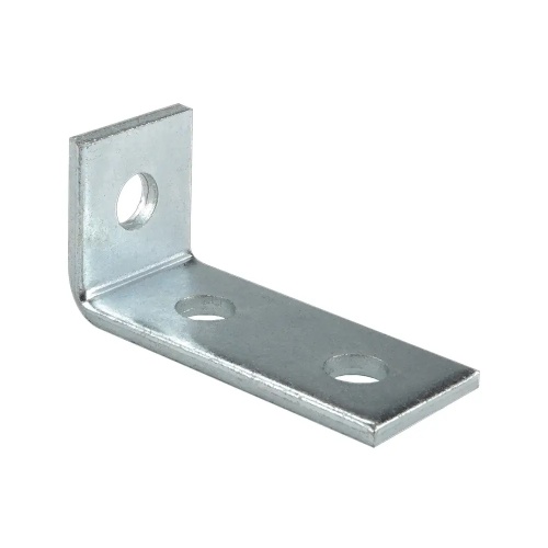 Dottie SAF390 - 3 Hole Bent 90 Degree Angle Fitting, Carbon Steel