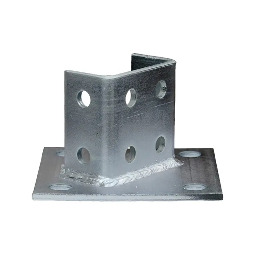 Dottie SPB1245 - 12 Hole Double Channel Tall Clevis, Carbon Steel