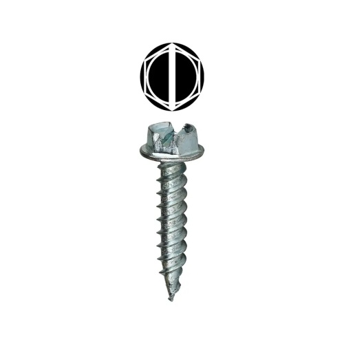 Dottie SPK Assorted Slotted Hex Washer Head Metal Piercing Screws