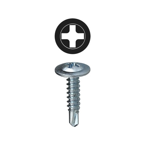 Dottie TEKWT81 - Self Drilling Screw, Carbon Steel