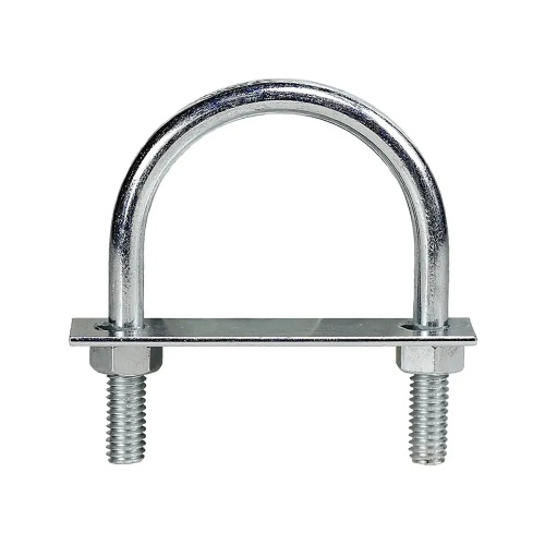Dottie U300 - 3/8''-16 x 3'' (Pipe Size) U-Bolt w/ Strap & Hex Nuts, Low Carbon Steel