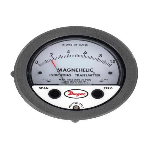 Dwyer 605-50 Magnehelic® Differential Pressure Indicating Transmitter
