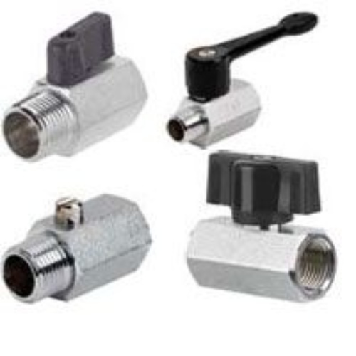 Dwyer MVB-TF4 Mini Brass Ball Valve
