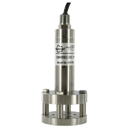 Dwyer Mercoid PBLT2-5-40 Submersible Level Transmitter